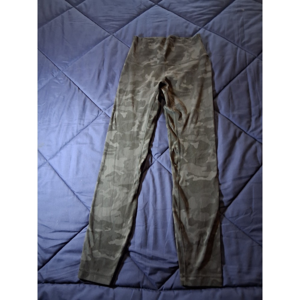 Lululemon Align High-Rise Pant 25 Heritage 365 Camo Deep Coal Multi Size 4